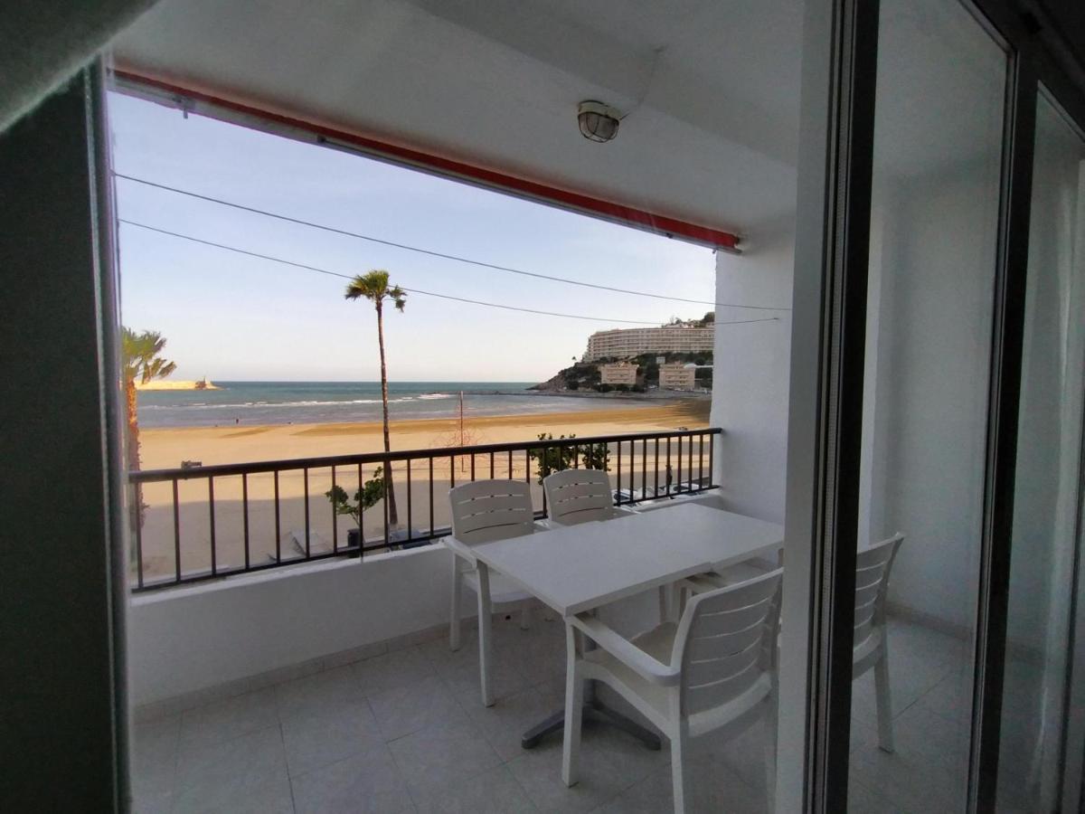 Apartamento céntrico en primera linea de playa Peñíscola Esterno foto